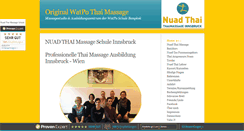 Desktop Screenshot of nuad-thaimassage-ausbildung.at